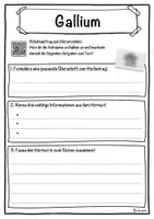 Vorschau - Unterrichtsreihen - Gallium Lückentext mit Wortspeicher Hörverstehen und Suchsel - Seite 3