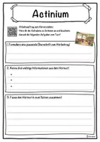 Vorschau - Unterrichtsreihen - Actinium Lückentext mit Wortspeicher Hörverstehen und Suchsel - Seite 3