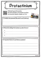 Vorschau - Unterrichtsreihen - Protactinium Lückentext mit Wortspeicher Hörverstehen und Suchsel - Seite 3
