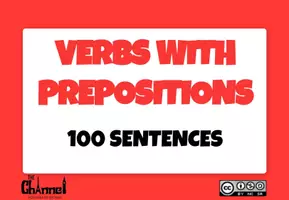 Aperçu - Jeux - 100 VERBS WITH PREPOSITIONS - Board game - Page 1