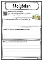 Vorschau - Unterrichtsreihen - Molybdän Lückentext mit Wortspeicher Hörverstehen und Suchsel - Seite 3