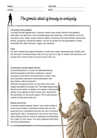Vorschau - Arbeitsblätter - Beauty in Antiquity (English) - Seite 1
