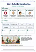 Vorschau - Arbeitsblätter - Aufmerksamkeits- und Ruhe-Signale Arbeitsheft Klasse 5 bis 6 Schulstart ruhiger Stundenbeginn - Seite 2