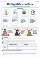 Vorschau - Arbeitsblätter - Aufmerksamkeits- und Ruhe-Signale Arbeitsheft Klasse 5 bis 6 Schulstart ruhiger Stundenbeginn - Seite 3