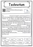 Vorschau - Unterrichtsreihen - Technetium Lückentext mit Wortspeicher Hörverstehen und Suchsel - Seite 1