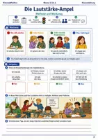 Vorschau - Arbeitsblätter - Arbeitslautstärke trainieren Arbeitsheft Klasse 5 bis 6 Schulstart leise und konzentriert arbeiten - Seite 2