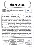 Vorschau - Unterrichtsreihen - Americium Lückentext mit Wortspeicher Hörverstehen und Suchsel - Seite 1