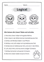 Vorschau - Unterrichtsreihen - Materialpaket: Logicals für 1. und 2. Klasse - Seite 3