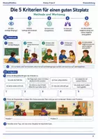 Vorschau - Arbeitsblätter - Sitzplan-Selbsteinschätzung Arbeitsheft Klasse 5 bis 6 Schulstart gut lernen am eigenen Platz - Seite 2