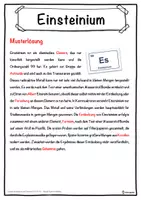 Vorschau - Unterrichtsreihen - Einsteinium Lückentext mit Wortspeicher Hörverstehen und Suchsel - Seite 2