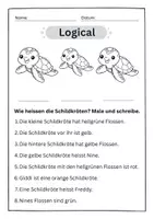 Vorschau - Mal- und Bastelvorlagen - Logicals: Lesespass für 1. und 2.Klasse - Seite 3