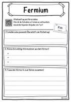 Vorschau - Unterrichtsreihen - Fermium Lückentext mit Wortspeicher Hörverstehen und Suchsel - Seite 3