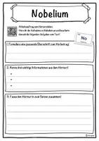 Vorschau - Unterrichtsreihen - Nobelium Lückentext mit Wortspeicher Hörverstehen und Suchsel - Seite 3