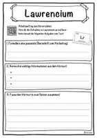 Vorschau - Unterrichtsreihen - Lawrencium Lückentext mit Wortspeicher Hörverstehen und Suchsel - Seite 3
