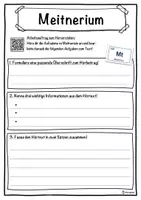 Vorschau - Unterrichtsreihen - Meitnerium Lückentext mit Wortspeicher Hörverstehen und Suchsel - Seite 3