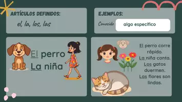 Vista previa - Unidades / Secuencias / Situaciones de Aprendizaje - Artículos definidos e indefinidos. - página 3