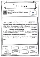 Vorschau - Unterrichtsreihen - Tenness Lückentext mit Wortspeicher Hörverstehen und Suchsel - Seite 1