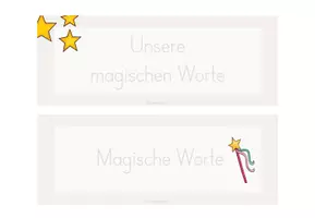 Vorschau - Poster - Magische Wörter // Aushang für das Klassenzimmer - Seite 3