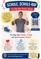 Vorschau - Lehrpläne/Lehrermaterial - Schule, Schule-Rap – zur Einschulung mit Bewegung - Deckblatt