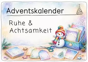 Vorschau - Spiele - Adventskalender Grundschule Klasse 1 | Ruhe, Achtsamkeit, Konzentration · 30 Mini-Impulse zu Weihnachten - Seite 2
