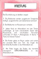 Vorschau - Arbeitsblätter - Lesespaziergang Herbst – differenziertes Leseverstehen mit Bildkarten & Lösungswort (Deutsch Klasse 1, 2, 3) - Seite 2