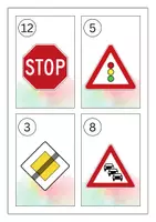 Vorschau - Arbeitsblätter - Materialpaket - Verkehrsschilder / Verkehrszeichen XXL Paket Wortschatzpaket - DaZ/DaF / Deutsch / Sachunterricht (Grundschule) - Seite 3