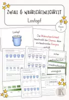 Vorschau - Arbeitsblätter - Zufall & Wahrscheinlichkeit - Lostopf - Deckblatt