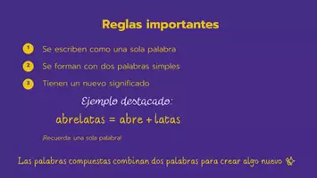Vista previa - Unidades / Secuencias / Situaciones de Aprendizaje - Aprendamos las palabras compuestas - página 3