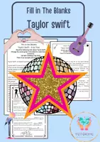 zapowiedź - Fill in the Blanks - Taylor Swift - obwoluta