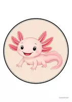 Vorschau - Mal- und Bastelvorlagen - Axolotlklasse - Wand- und Türdeko | Klassenraumdekoration (Klassentier) - Seite 2