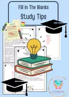 zapowiedź - Fill in the Blanks - Exams and Study Tips B1 - obwoluta