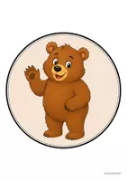 Vorschau - Mal- und Bastelvorlagen - Bärenklasse - Wand- und Türdeko | Klassenraumdekoration (Klassentier) - Seite 2