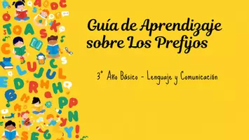 Vista previa - Unidades / Secuencias / Situaciones de Aprendizaje - Los prefijos: Ejemplos, caracteristicas. - Portada