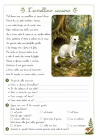 anteprima - Esercizi - Letture in corsivo con domande di comprensione - Pagina 3