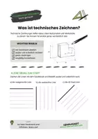 Vorschau - Unterrichtsreihen - Technisches Zeichnen Klasse 5 - Seite 1