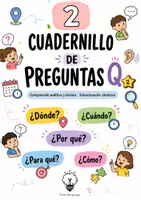 Vista previa - Hojas de trabajo - Cuadernillo Preguntas Q2 - ¿Cómo, cuándo, dónde, por qué, para qué? - Portada