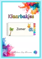 Voorbeeld - Juf Larissa - Klaarbakjes Zomer - Voorblad