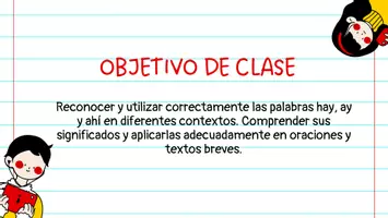 Vista previa - Unidades / Secuencias / Situaciones de Aprendizaje - ¿Cómo diferenciar HAY, AY Y AHÍ? - página 1
