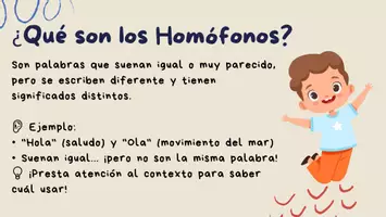 Vista previa - Unidades / Secuencias / Situaciones de Aprendizaje - Conoceremos los Homófonos y Homógrafos - página 3
