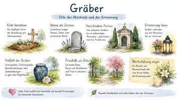 Vorschau - Arbeitsblätter - Arbeitsblatt zum Thema "Grab" + Onlineübung & MP3 + Infografik - Seite 2