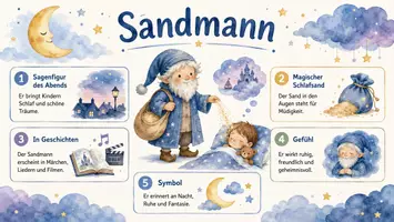 Vorschau - Arbeitsblätter - Arbeitsblätter zum Thema "Sandmann" + Lösung & MP3 + Infografik - Seite 3