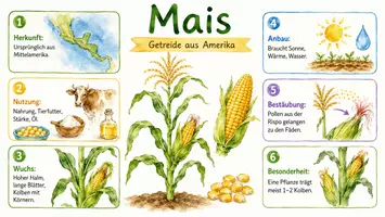 Vorschau - Arbeitsblätter - Arbeitsblätter zum Thema "Mais" + Lösung & MP3 + Infografik - Seite 3
