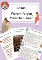 Vorschau - Stundenentwürfe - Jesus kennenlernen: Leben, Wirken und Wunder (Klasse 5/6) - Seite 1