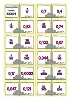 Vorschau - Spiele - Dominospiel: Dezimalzahlen und Brüche umwandeln (G-Niveau) - Seite 3