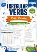Vorschau - Arbeitsblätter - Irregular Verbs Mini-Booklet – Englisch 2. Klasse MS/AHS | Freebie zu unregelmäßigen Verben - Deckblatt