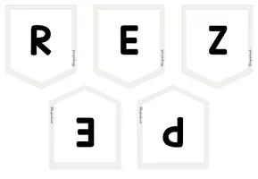 Vorschau - Poster - Aushang: Rezept - Reihenfolge + Wimpel (Klasse 3/4) - Seite 1