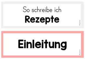 Vorschau - Poster - Aushang: Rezept - Reihenfolge + Wimpel (Klasse 3/4) - Seite 3