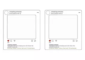 Vorschau - Mal- und Bastelvorlagen - InstaFrame-Methode: Schöpfung entdecken - Kreative Unterrichtsidee - Religionsunterricht - Grundschule - Sekundarstufe - Seite 2