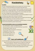 Vorschau - Arbeitsblätter - Abschreibkartei - Frühling (Klasse 2-4) - Seite 1