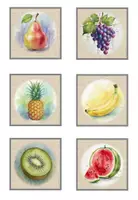 Vorschau - Spiele - Paare finden: Wortschatz Obst - DaZ - Seite 2